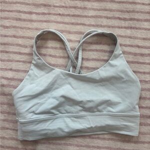 Lululemon white sports bra